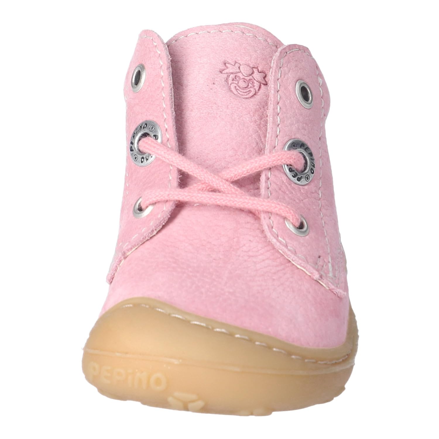 RICOSTA Mädchen Stiefel Cory, Kinder Lauflernschuhe, Weite: SCHMAL, lose Einlage, terracare, schnürstiefel, Booties, Leder, Mallow (330), 23 EU