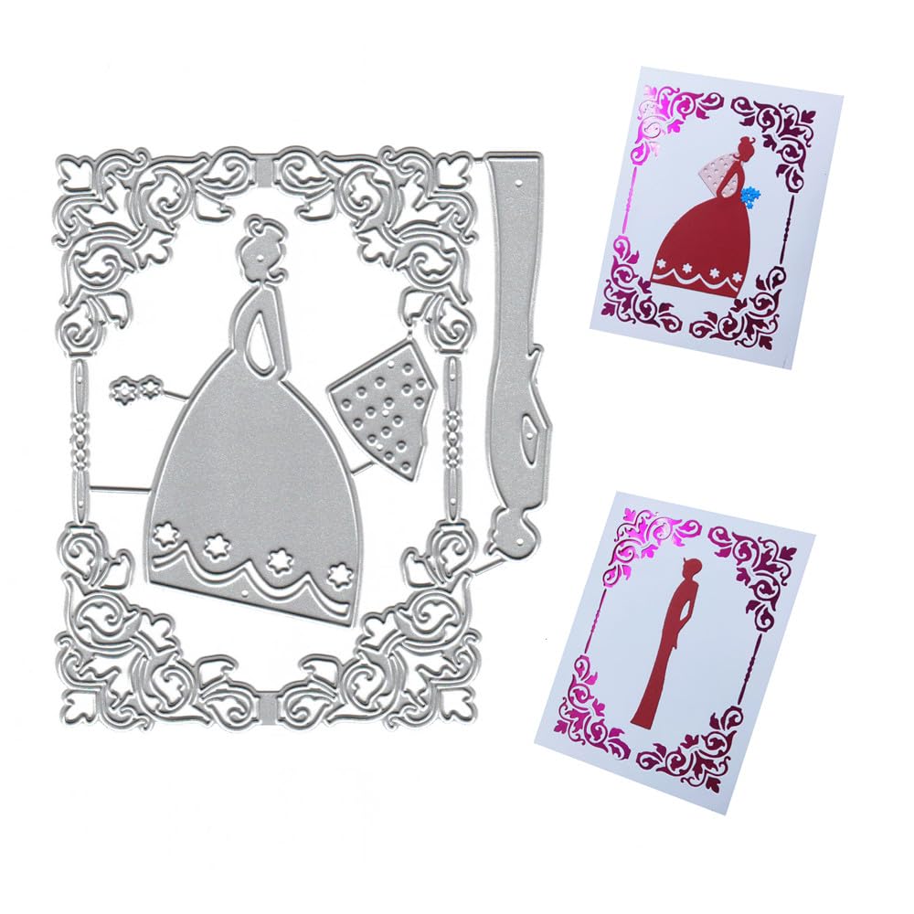 Metal Marriage Invitation Confession Letter Die Cuts Cutting Dies Embossing Stencils Template Mould for Card Making Decoration and DIY Scrapbooking Album