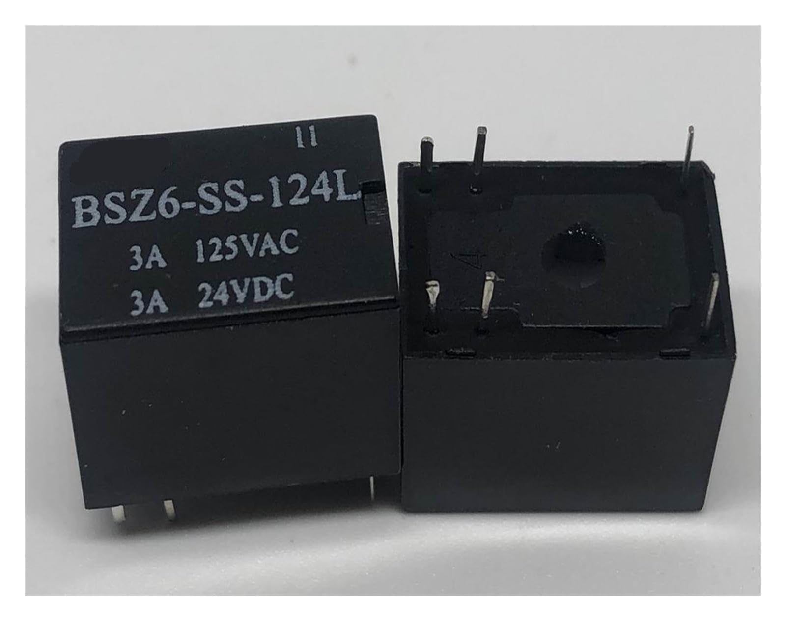 Relé de 6 pines BSZ6-SS-124L microelectrónico de 24V para circuitos de control 4