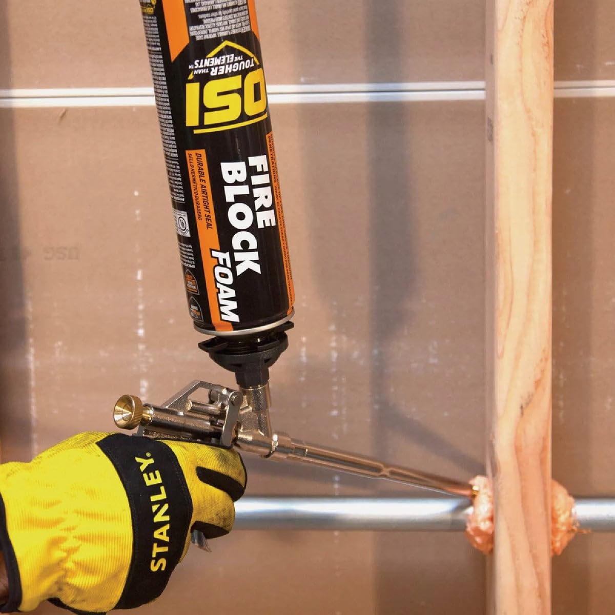 OSI FIRE Block Foam 21.1 OZ 12SC Orange 21oz