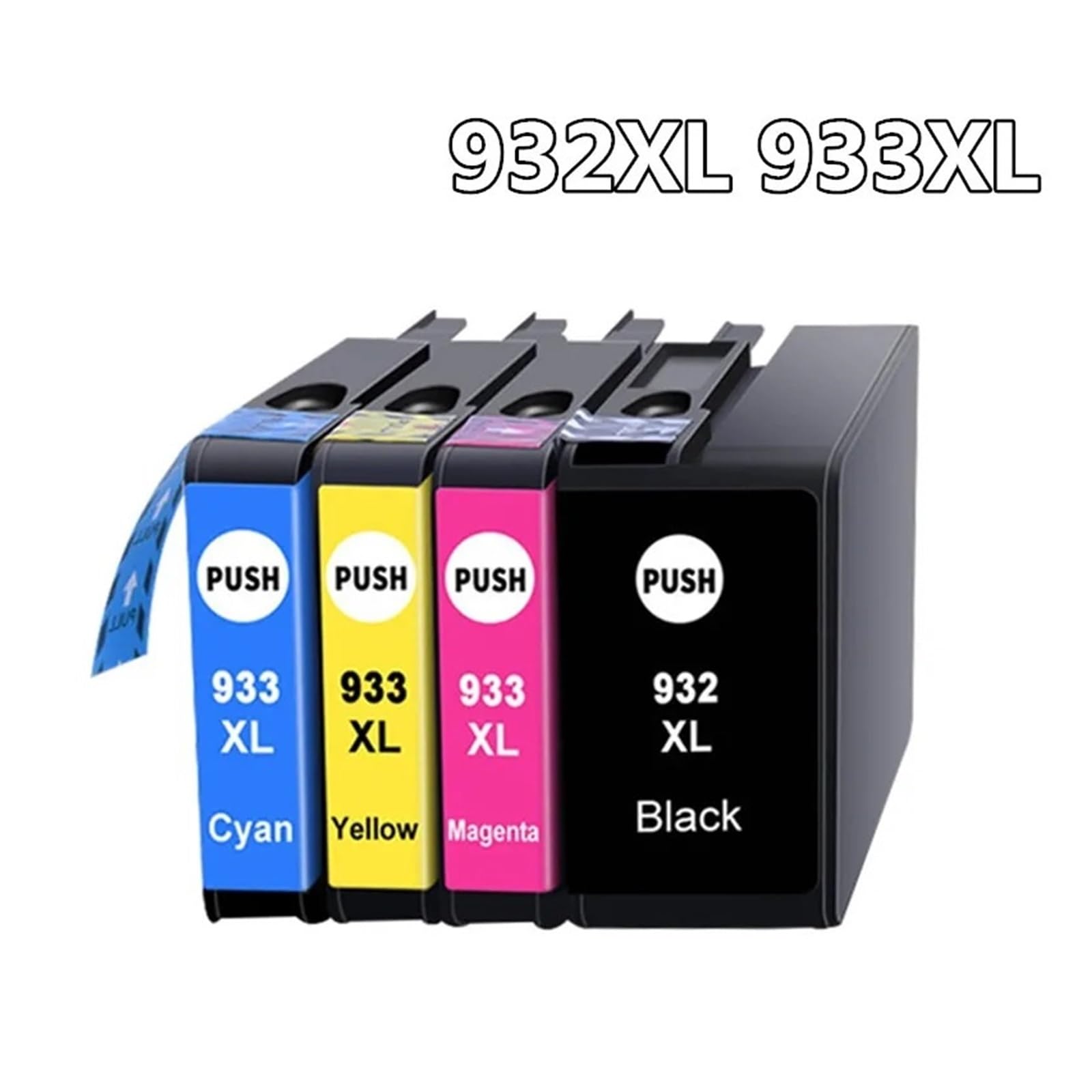 4PCS 932XL 933XL Cartuccia Compatibile Con HP Officejet