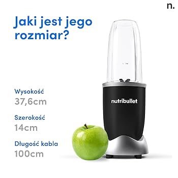 キッチン家電 NUTRiBULLET PRO Nutribullet Pro 1200, blender elektryczny, rozdrabniacz