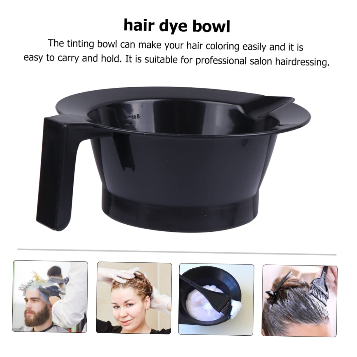 6 Sätze Haarfärbeschalen Mit Haarfärbeschalen Für Friseursalons Und Diy Haarfärbung Für Professionelle Anwendungen Langlebig Und Einfach Zu Handhaben 4 Stück * 6