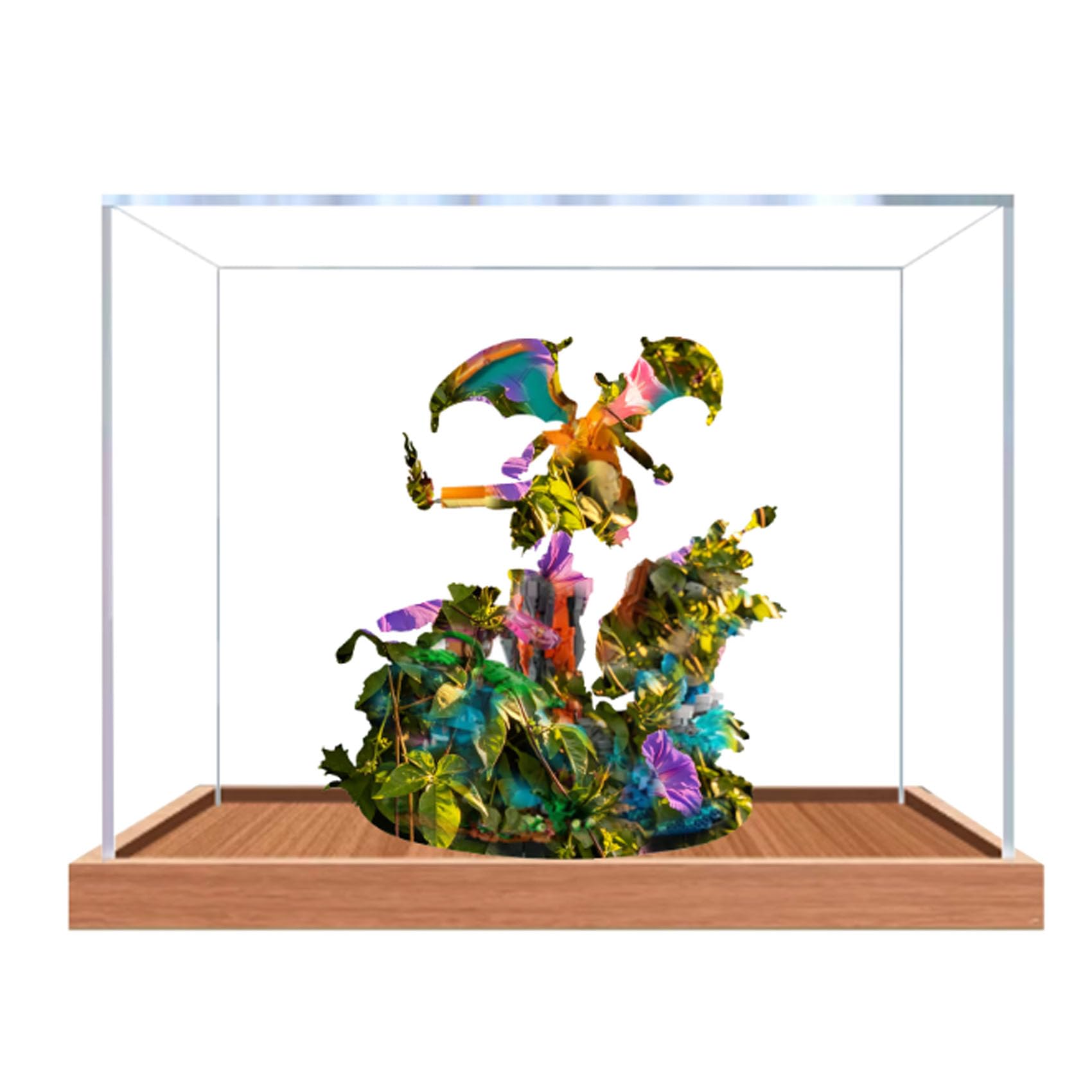 Acrylic Display Case for Le-go 72153 Model, Dustproof Display Box (display box only) (StyleB 3mm)