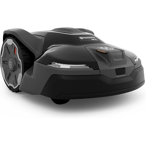 Husqvarna 440iQ Automower Robotic Mower, 2 Acre Mowing Capacity, Wire Free Robot Lawn Mower with Charging Station, RS1 EPOS Reference Station and Replacement Blades
