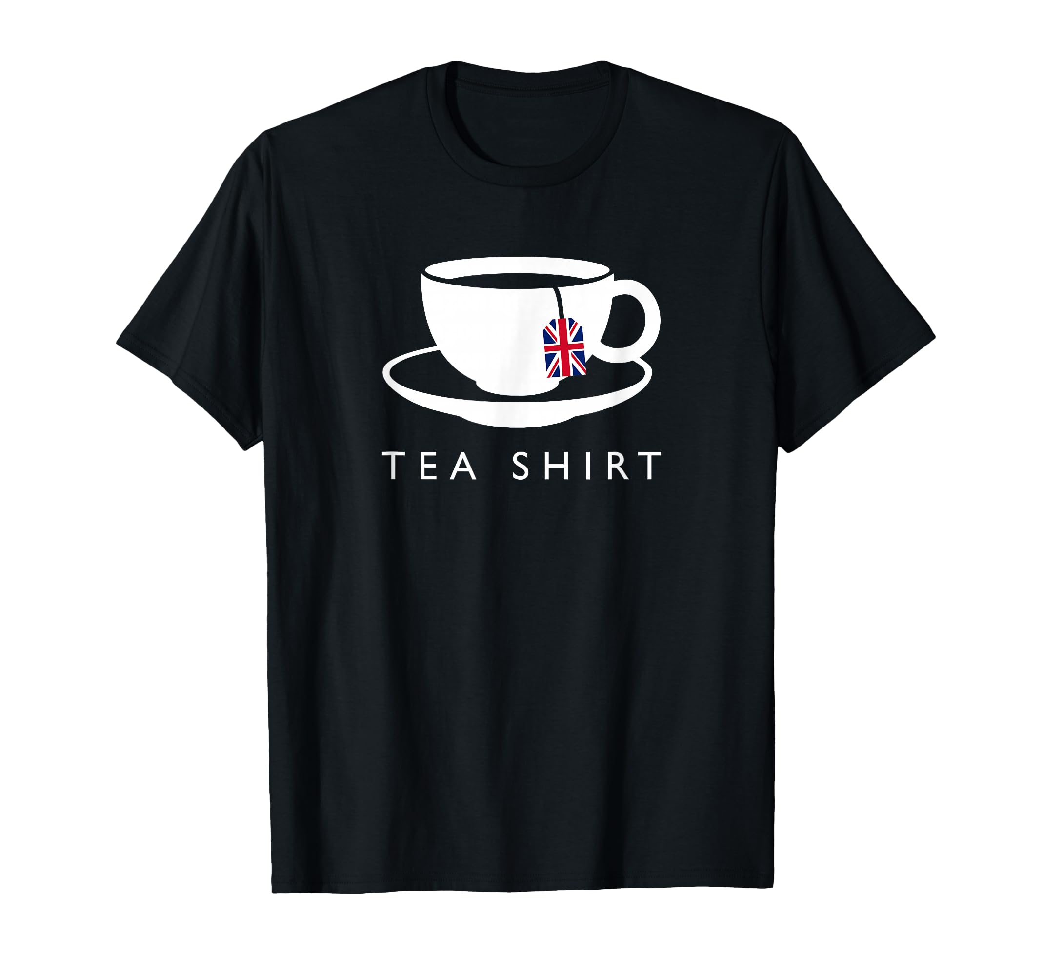 I Love English Tea UK Flag T-Shirt