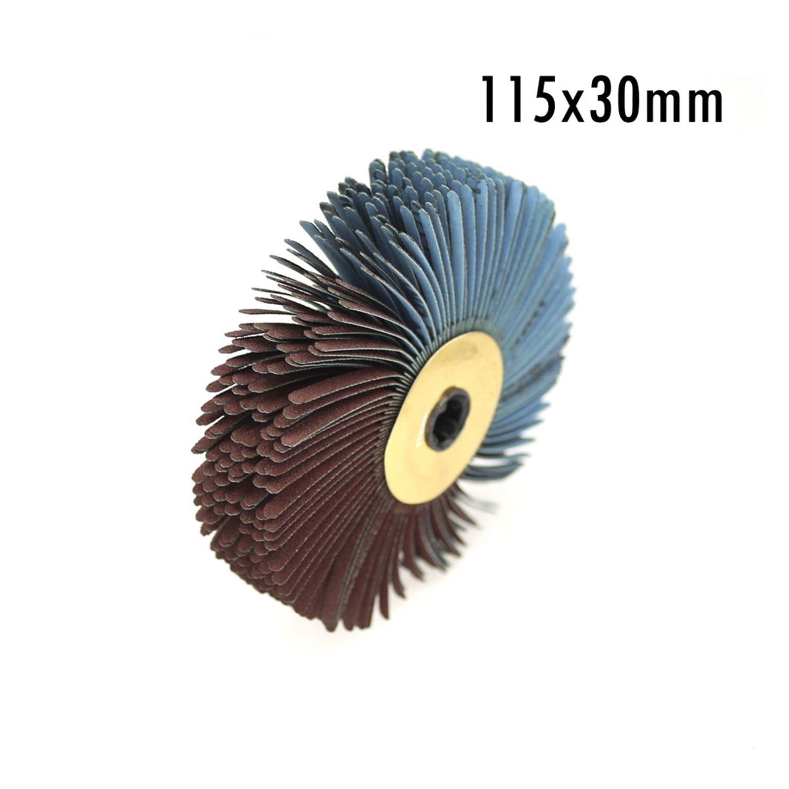 ZZSRJ Mola abrasiva for Trapano a Spazzola for lucidatura a Filo in Tessuto abrasivo da 1 Pezzo (Color : 118x60mm P240)