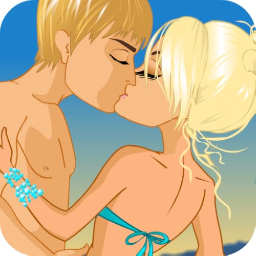 Kissing on a Beach Dress Up