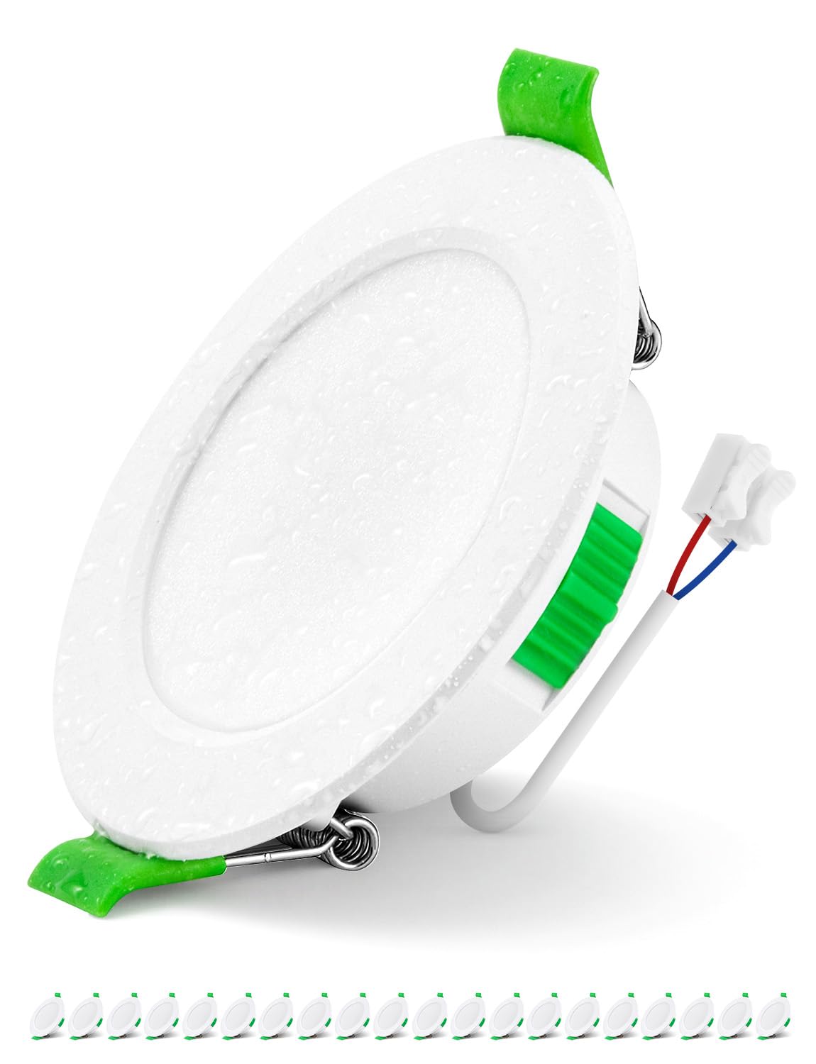BOJIM LED Spots 230V für Bad Einbaustrahler