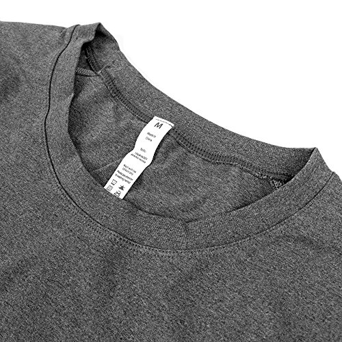 WANAYOU Women's Compression Shirt Dry Fit Long Sleeve Running Athletic T-Shirt Workout Tops (Large/Fit Bust:37.5