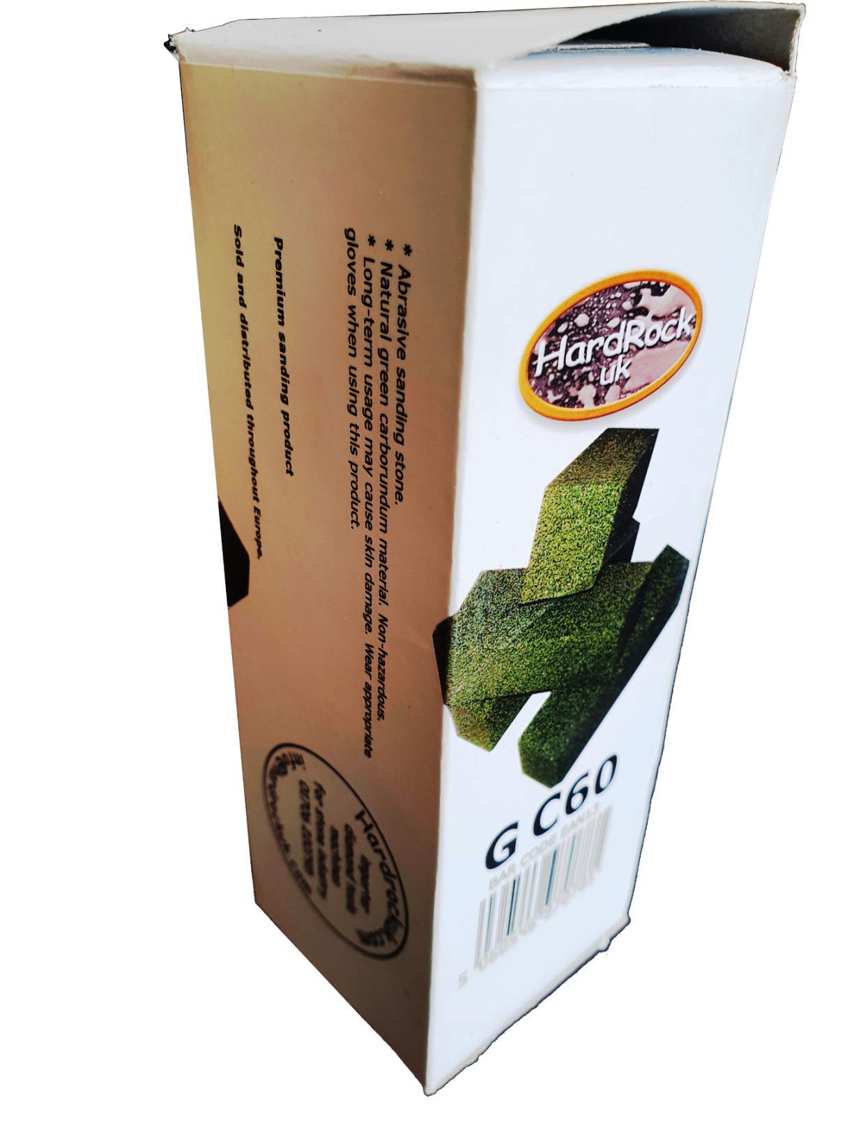 Carborundum blocks bricks hand polishing Restoration sanding brick GC60 green for cut stone & concrete x1