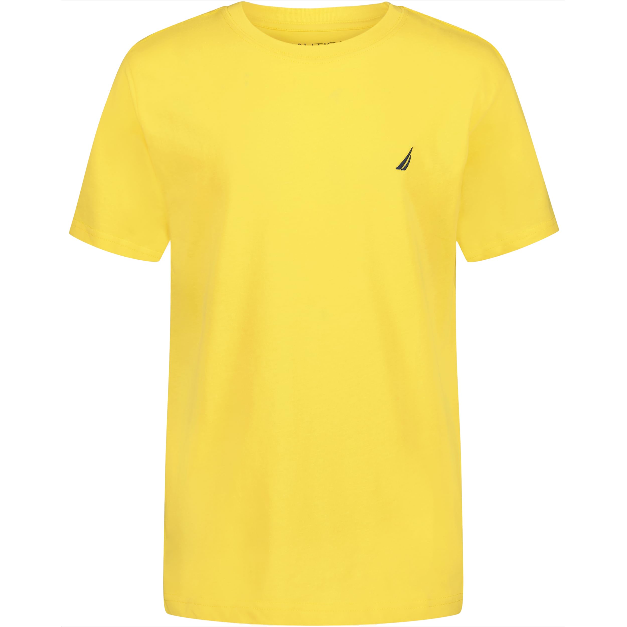 Boys' Short Sleeve Solid Crewneck T-Shirt