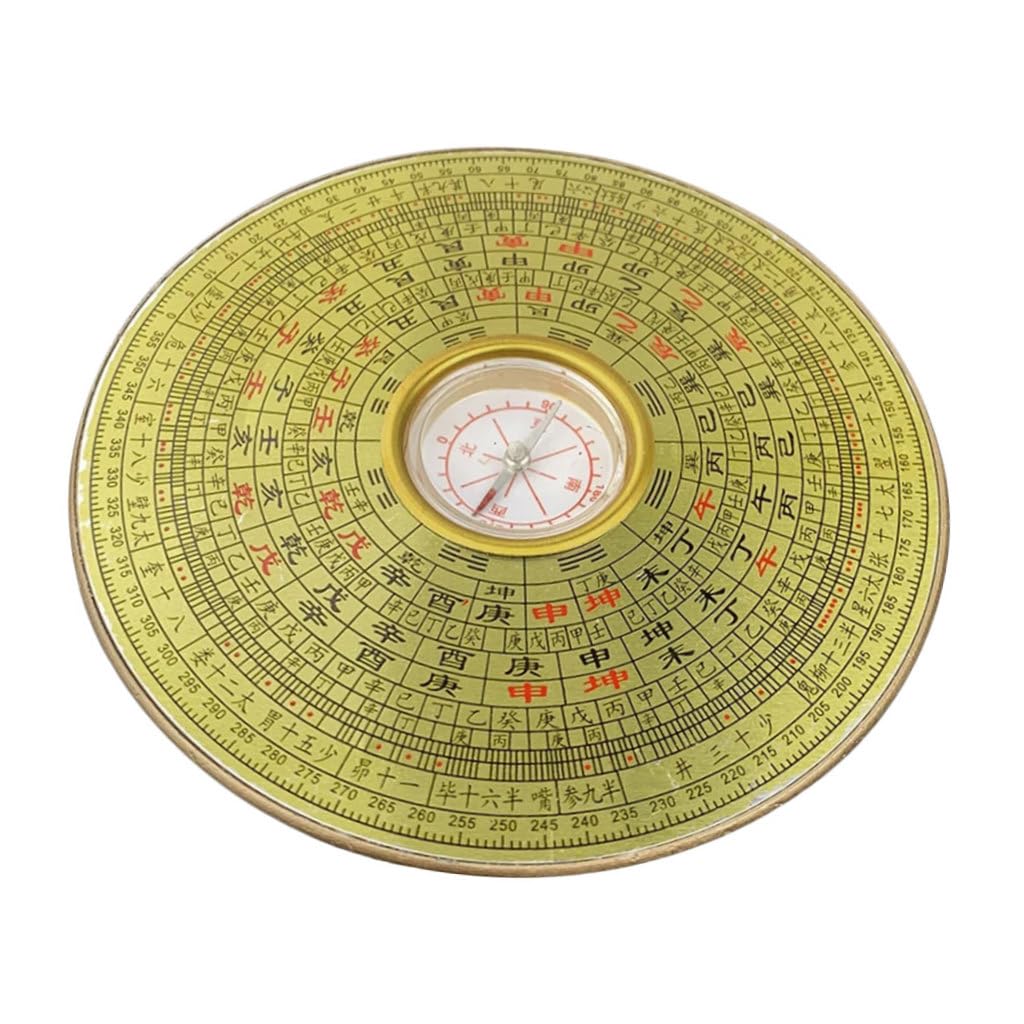 BESPORTBLE Brújula Tradicional China De 4 Piezas Brújula De Aleación De Bolsillo con Resolución De 1 Grado para Dirección.