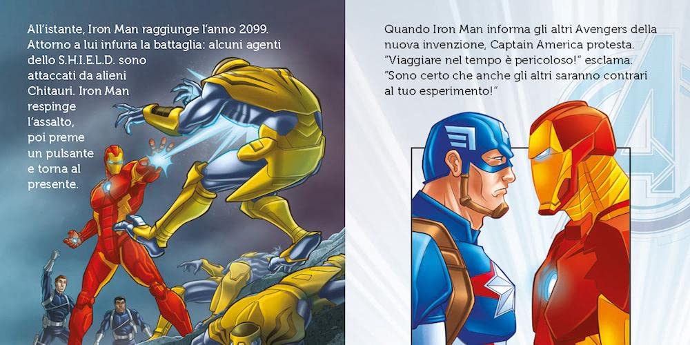 Sfide nel tempo. Avengers. Ediz. a colori