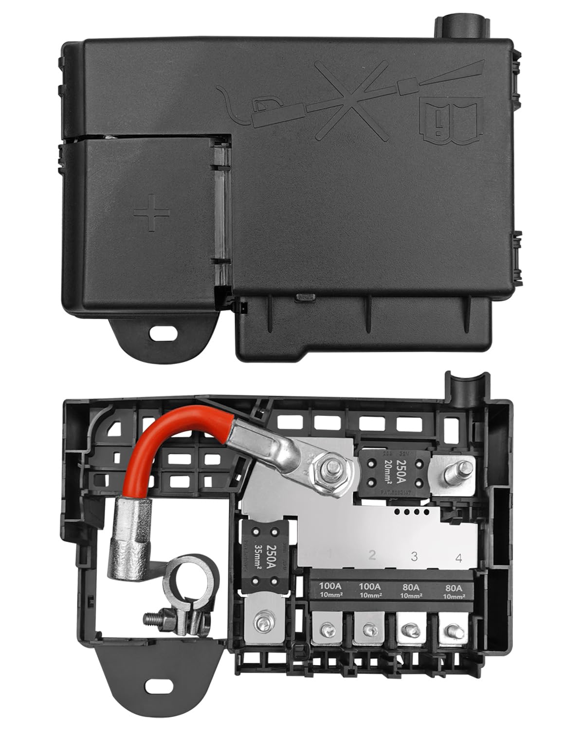 Amazon.com: Fuse Box Battery Terminal with Cover Fit for Chevrolet Cruze  2011-2015 Cruze Limited 2016 Orlando 2012-2014, Replace 96889385 96999745  13289599 13678432 525230582 : Automotive