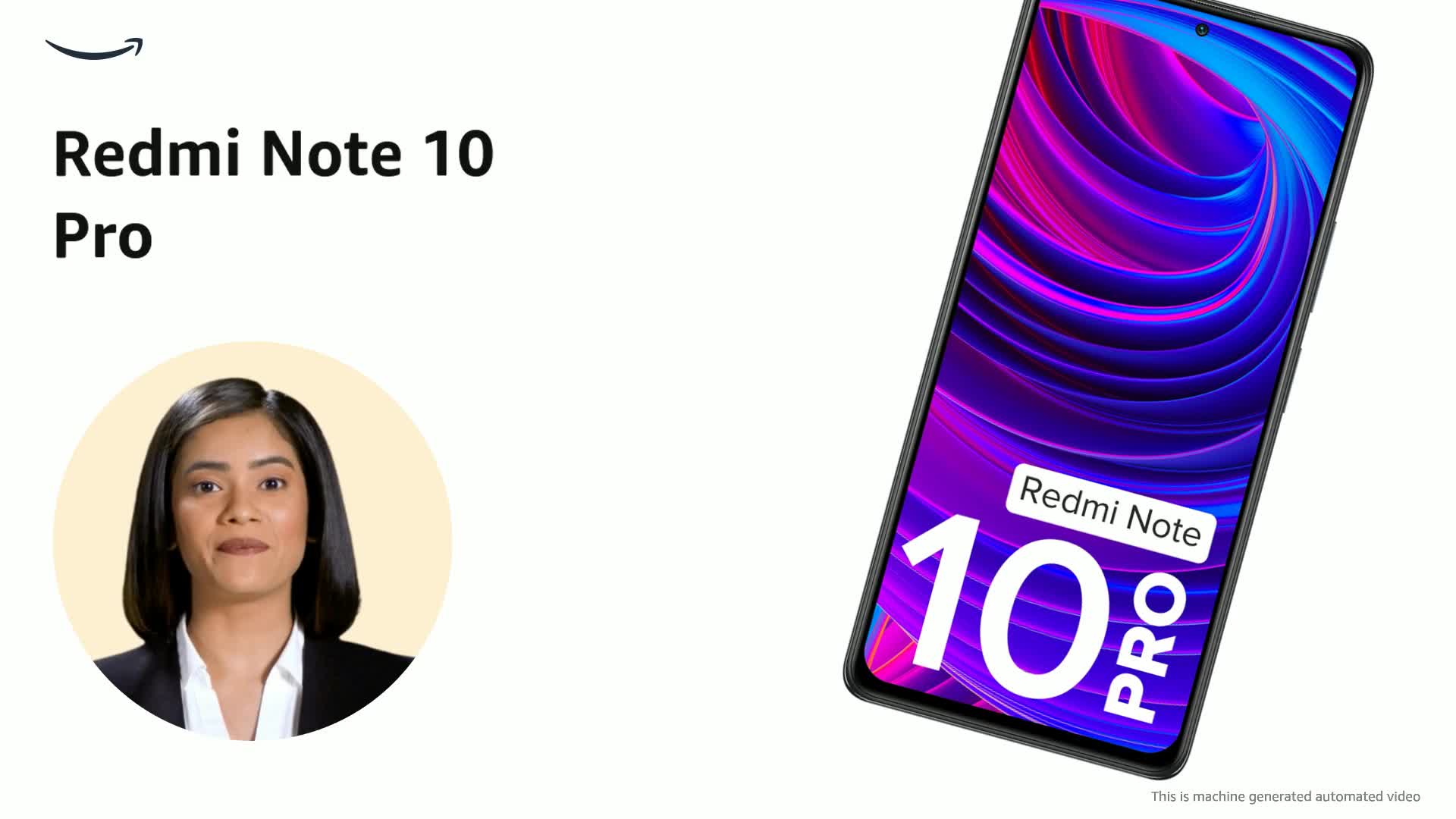 Redmi Note 10 Pro (Dark Night, 6GB RAM, 128GB Storage) -120hz