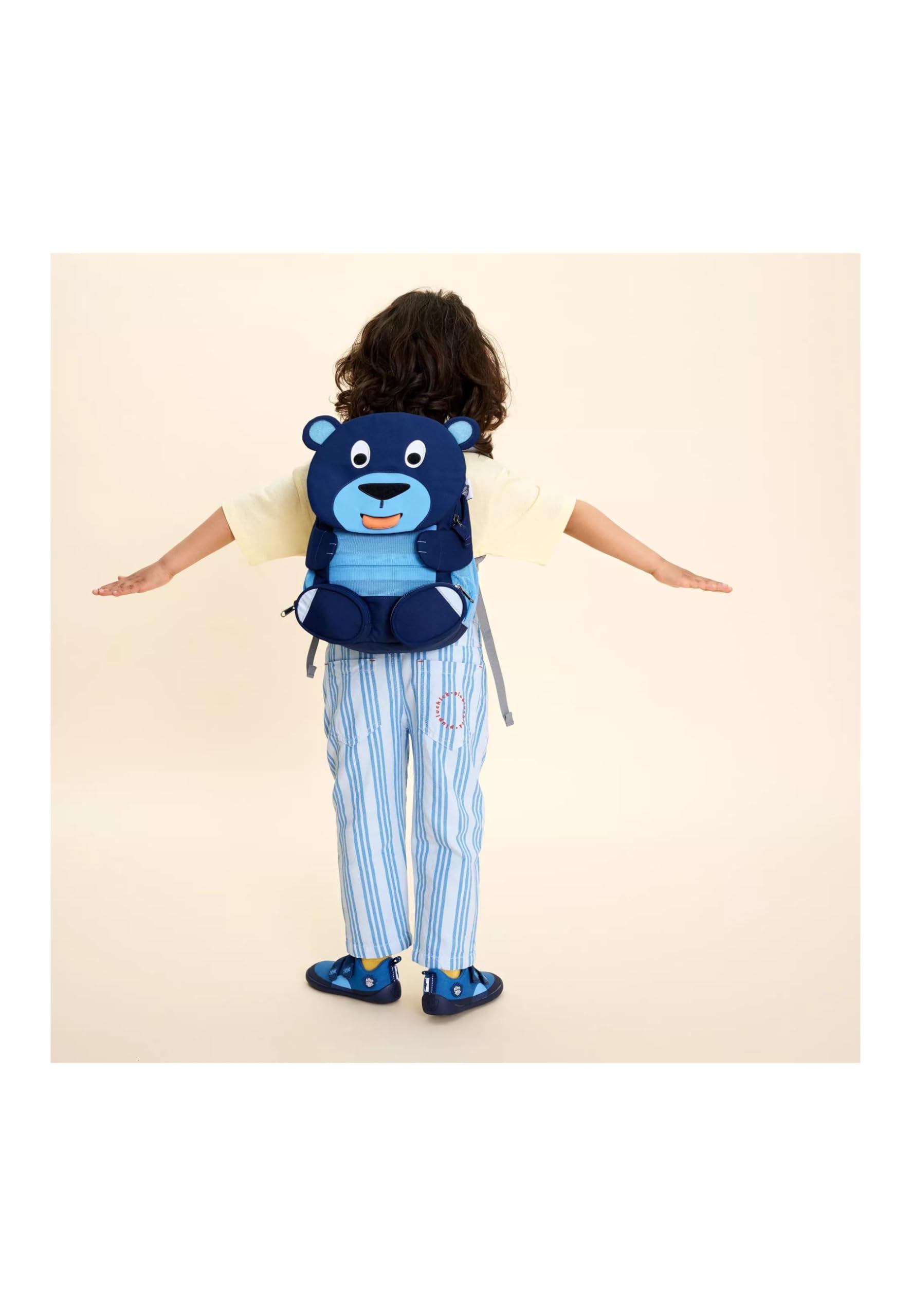 Affenzahn Großer Freund Kinderrucksack, Bär-Blau