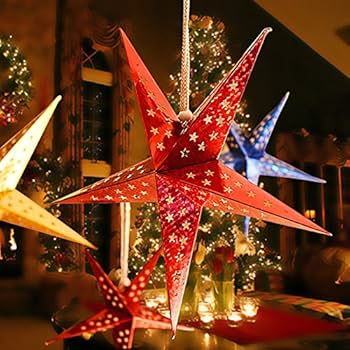 Amazon | クリスマス飾り 星 クリスマスツリートップ 星型