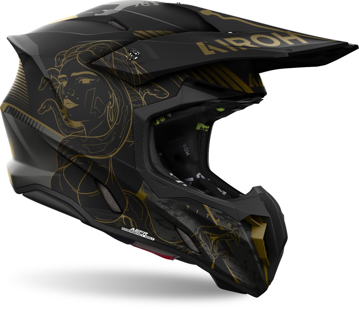 Airoh Twist 3 Titan Casco da motocross