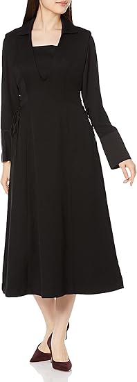 Amazon Co Jp リリーブラウン シャツカラーレイヤードワンピース Lwfo レディース Blk 0 服 ファッション小物 Amazon Co Jp リリーブラウン シャツカラーレイヤードワンピース Lwfo レディース Blk 0 服 ファッション小物