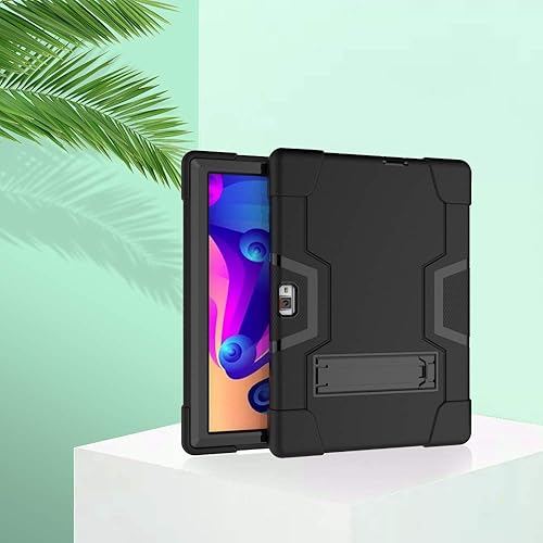 Miniatura 5 de Funda híbrida para tablet HAOVM S30  Vankyo S30 para tableta, compatible con niños, funda Vankyo s30, a prueba de golpes, parte trasera dura con