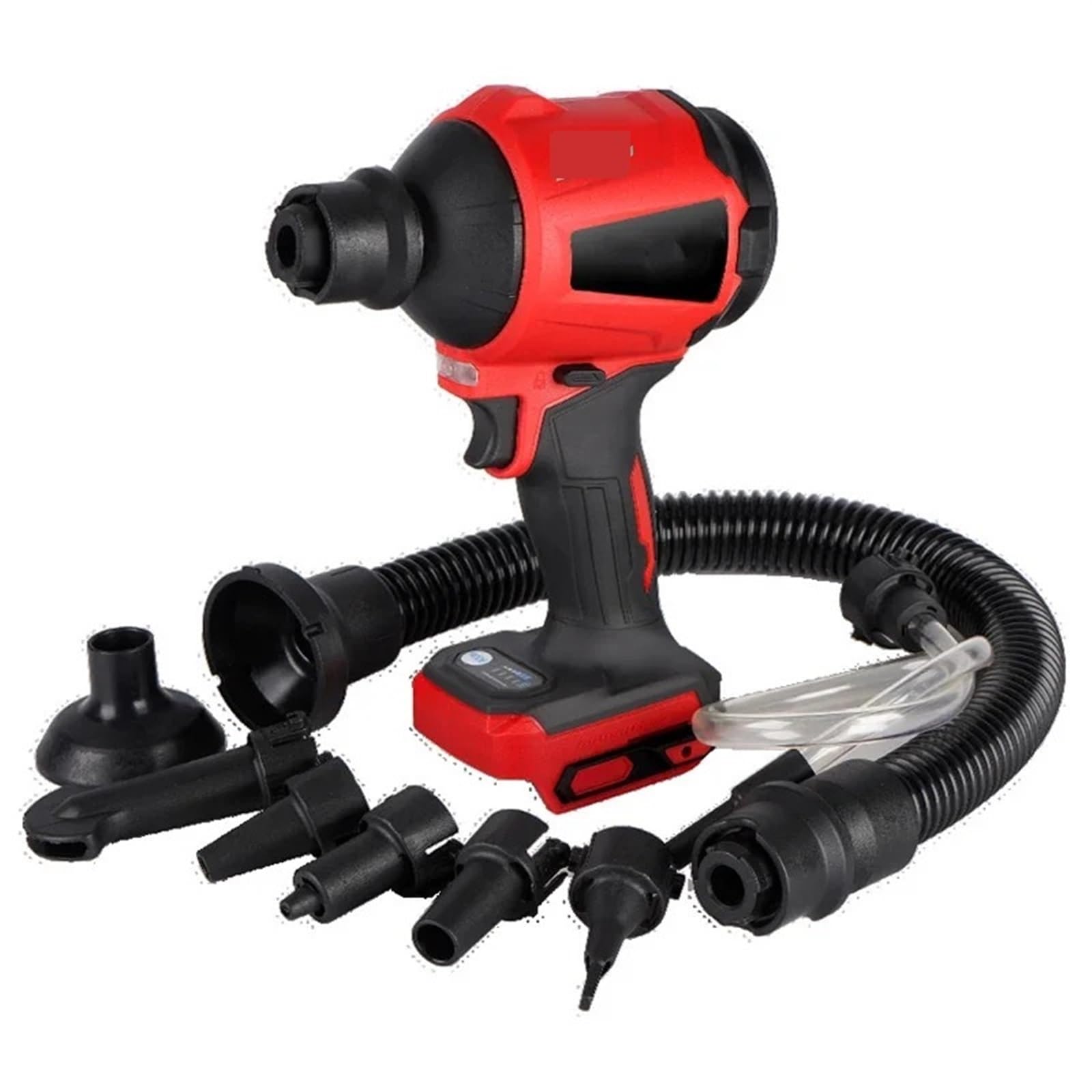 Soplador sin escobillas, 1500 W, 80 000 RPM, inflador multifunción, Aspirador, soplador de Polvo inalámbrico, Limpiador de Polvo (no Incluye batería)
