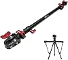 Brazo de Soporte para Slider de Cámara IFOOTAGE 32" con Montaje de Liberación Rápida | Brazo Estabilizador para Trípode con Pinza C y Rótula, Montaje con Tornillos 1/4" y 3/8" para Monitor, Luz, Micrófono, Cámara 1