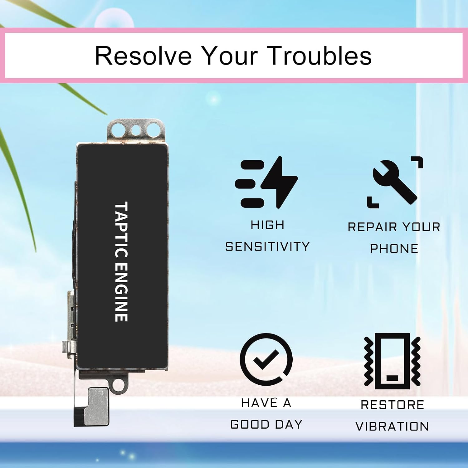 for iPhone 11 X XR Taptic Engine Replacement | Vertical Vibrator Taptic Engine Vibration Motor Replace Repair Part for iPhone X 10 A1865 A1901 A1902