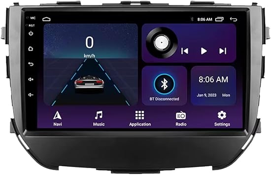Car Stereo for Suzuki Vitara Brezza 2016-2018 Android 15 9 Inch Car Screen with Wireless Carplay Android Auto For, 8Core 2G+64G