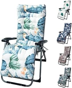 Fordecore Lounger Cushion Patio Chaise Lounge Cushion - 67×21Inch Thickened Lounge Chair Cushion Recliner Cushions Rocking Chair Cushion Sofa Cushion Tatami Mat Window Mat Seat Cushion (Style E)