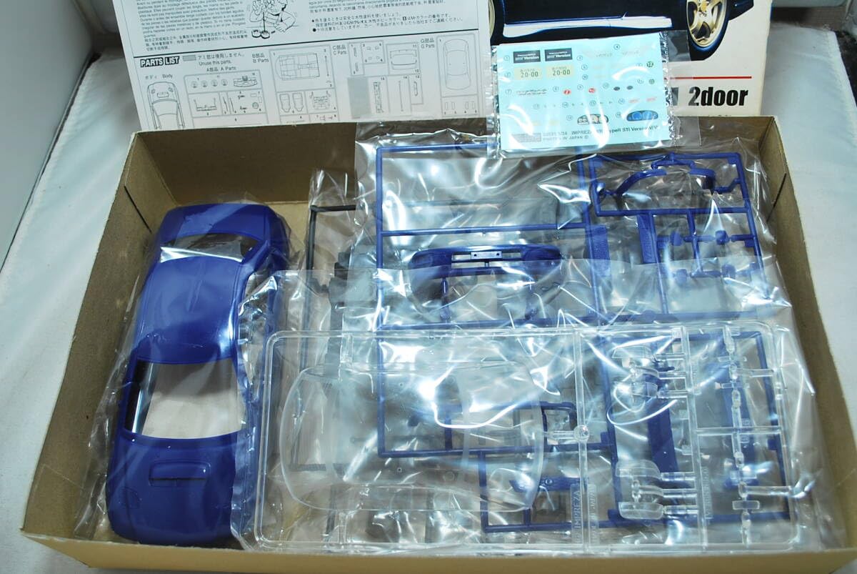 Amazon | フジミ 1/24 インプレッサ WRX type-R STI GC8 バージョン6 2