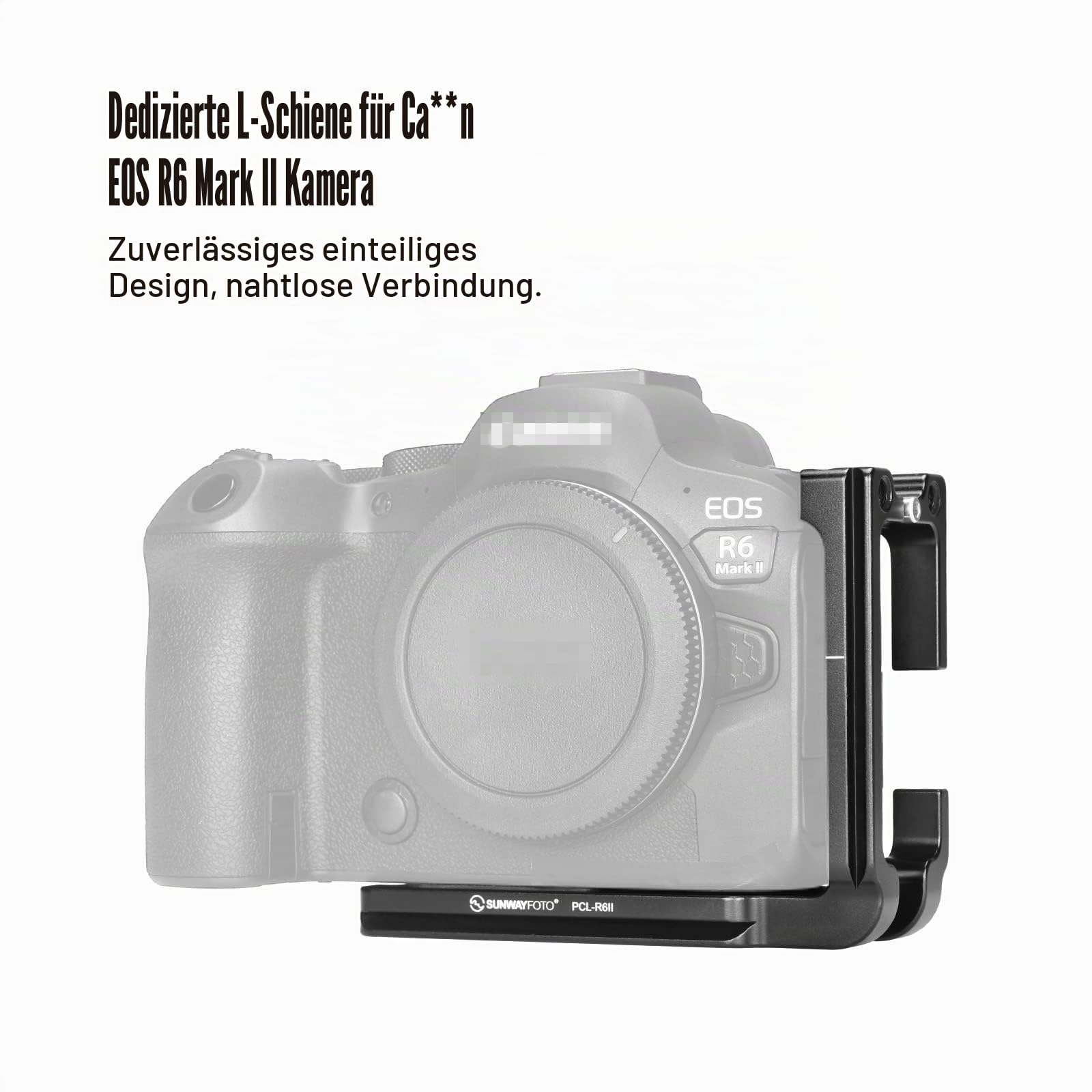 Sunwayfoto PCL-R6II L-Bracket für EOS R6 Mark II & R6 III Arca Swiss Schnellwechselplatte L-Winkel