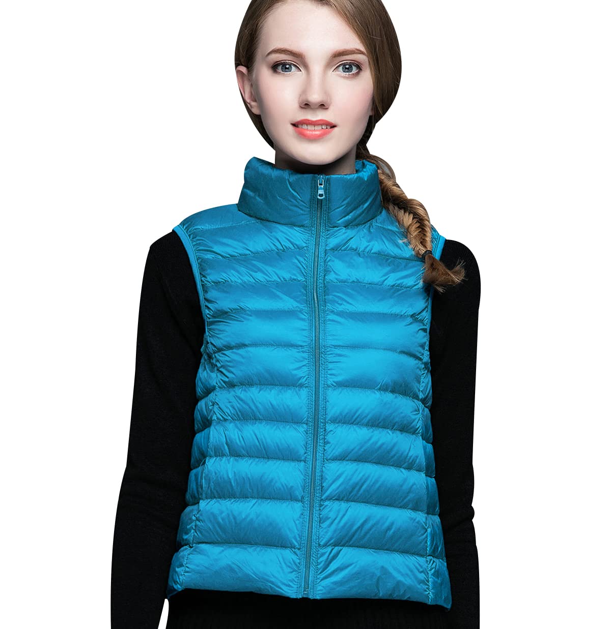 Damen Steppweste Ärmellos - Leichte Daunenweste Für Herbst Und Winter