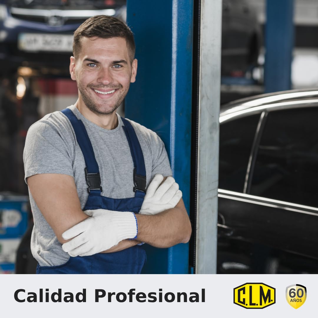 CLM Chiave regolabile esagonale (21-35mm) strumento di torsione di precisione multiuso per riparazioni meccaniche e domestiche. Ganasce in Cromo-Vanadio. Prodotto in Spagna.
