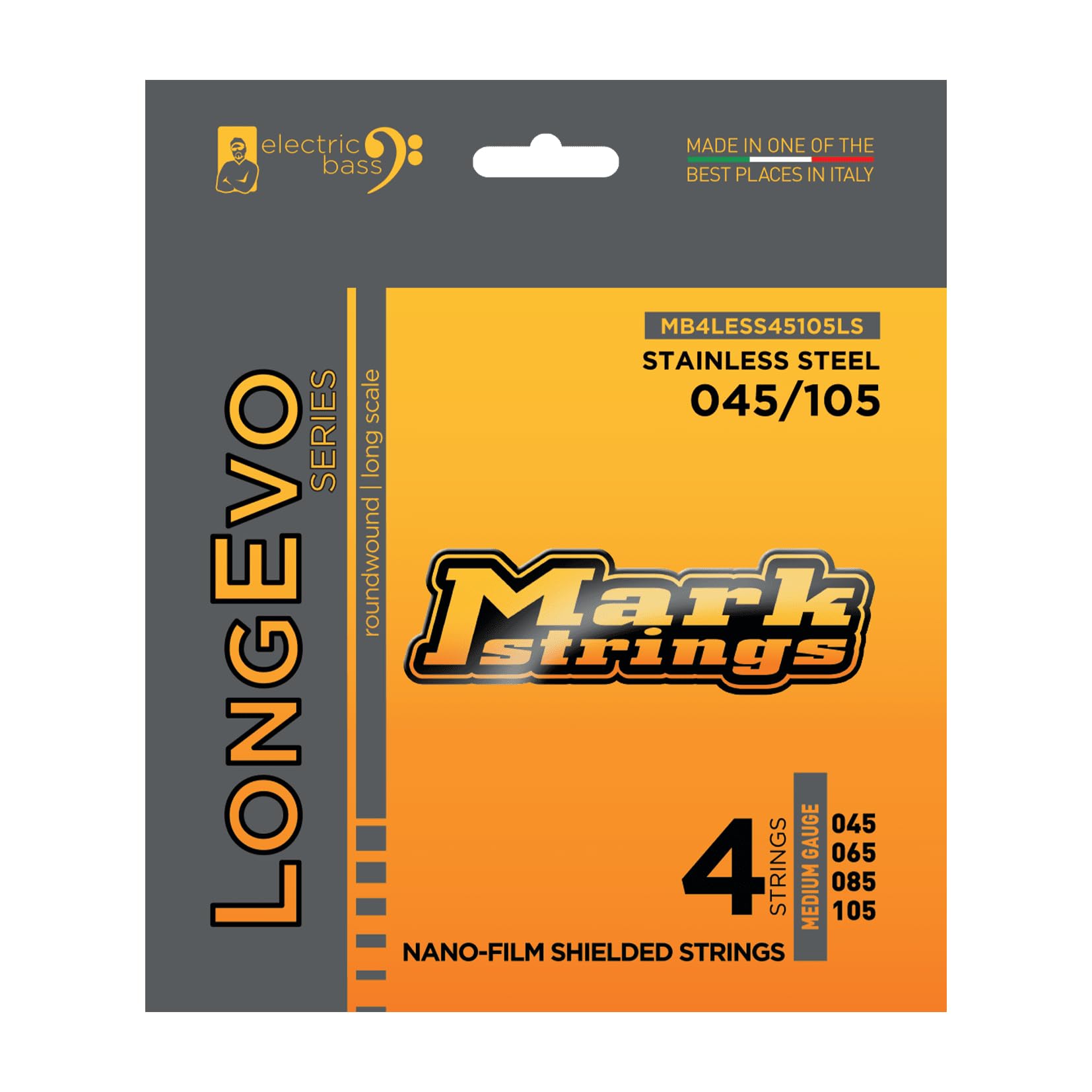 Mark Bass Longevo Stainless Steel Nano-Film Shielded 45-105 Bas Teli