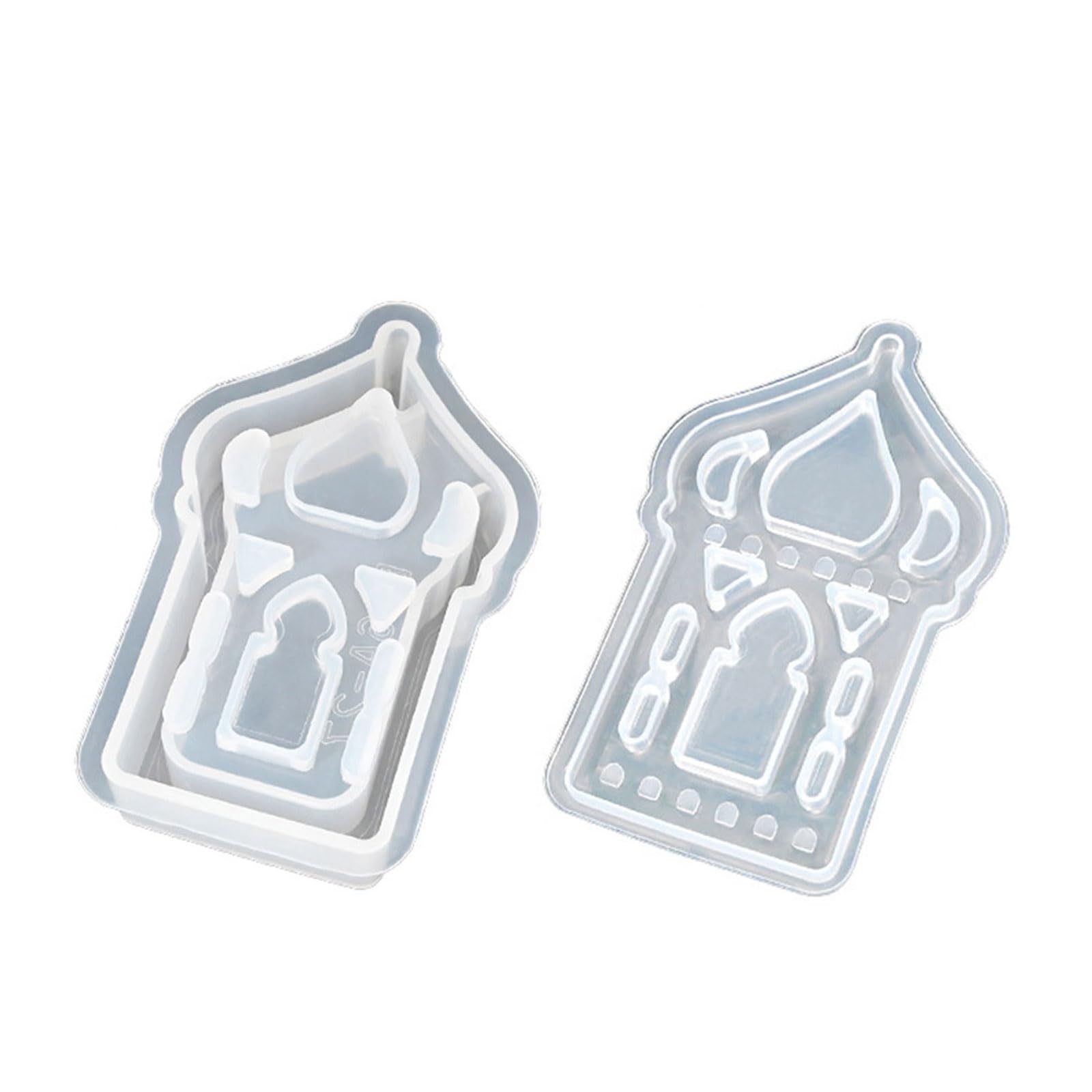 SHYYOULQE Shape Silicone Molds for Holder Gypsum Decoration Silicones Tealight Holder Epoxy Resin Silicone