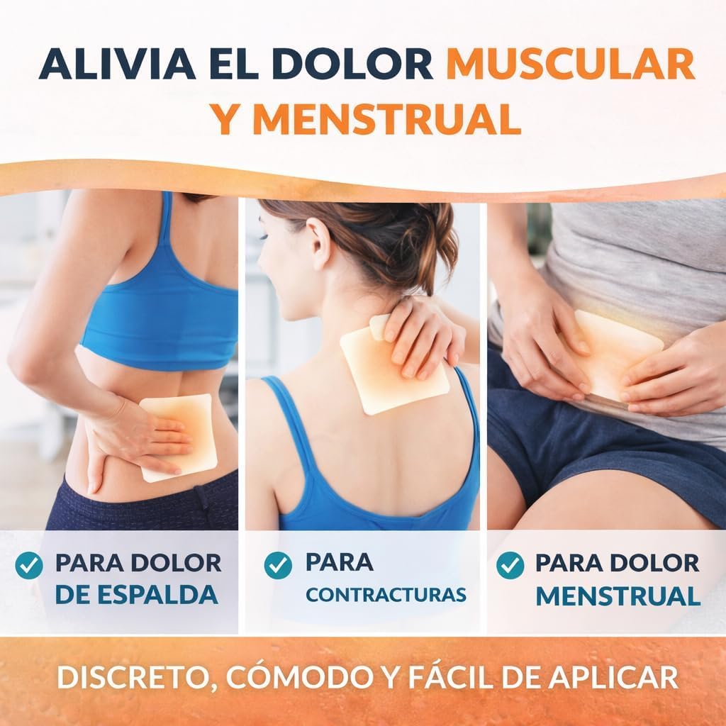 Roll On ResCue Gel Aloe Vera Pack Alivio Muscular – 4 Roll-On Aloe Vera Árnica Montana + 4 Parches Térmicos – Gel Refrescante y Calor Terapéutico para Dolor Muscular, Cervicales, Espalda y Articulac