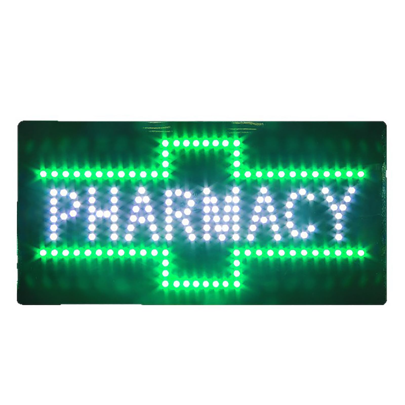 Lámpara de Cartel de Farmacia de 30x60 cm, Letrero de neón LED para dispensario, Corriente: 2500 mA, 3 Modos, Panel de acrílico, Cubierta Trasera de ABS, para Tienda colectiva