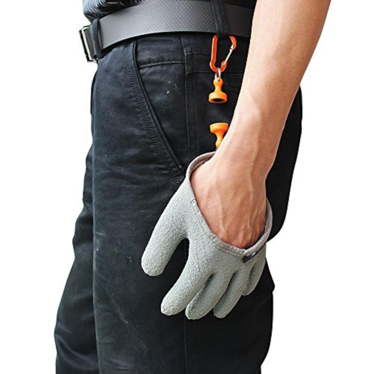 inf-way pesca guante con imán liberación, pescador profesional guantes de pesca Cut &, resistente a los pinchazos con cierre magnético ganchos Caza guantes 1pcs, Left