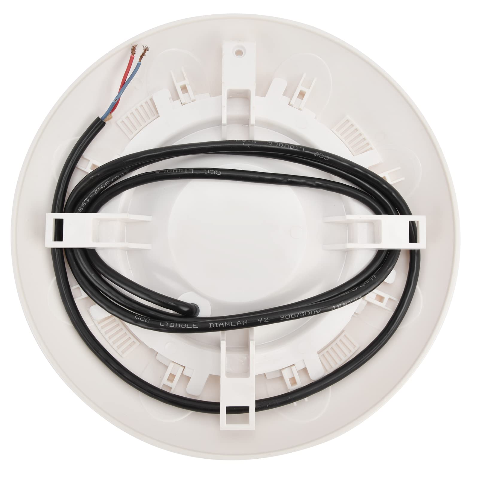 Fafeicy Poollampe, AC12V LED-Unterwasserleuchte mit Warmem Licht, IP68-Wasserdichtigkeit, Wandmontierte Unterwasser-Schwimmbadlampe, Unterwasser-Inselleuchten (25W)