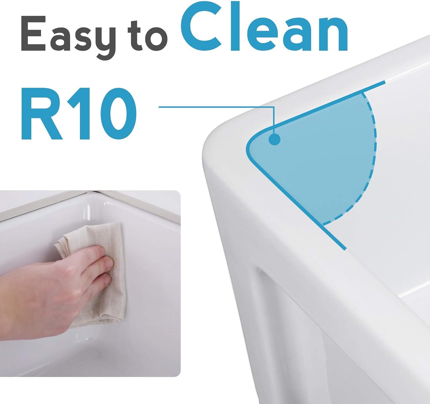 70% Off Discount CELAENO 30 Inch White Farmhouse Sink, Fireclay Porcelain Single Bowl Apron front Kitchen Sink, White Kitchen Sink with Protective Bottom Grid and Strainer Promo 40% OFF CELAENO 30 Inch White Farmhouse Sink, Fireclay Porcelain Single Bowl Apron front Kitchen Sink, White Kitchen Sink with Protective Bottom Grid and Strainer