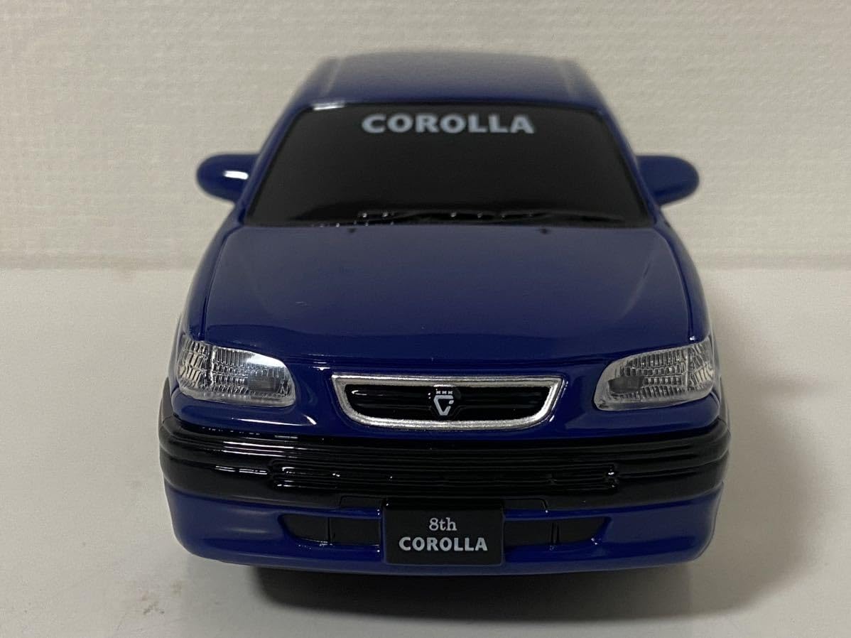 Amazon | ミニカー 8代目 カローラ ブルー プルバックカー カラー