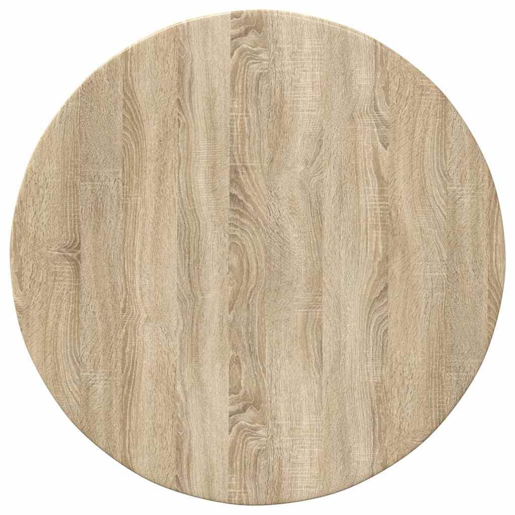 Plateau de table rond Ø 60 x 1,5 cm - Chêne Sonoma