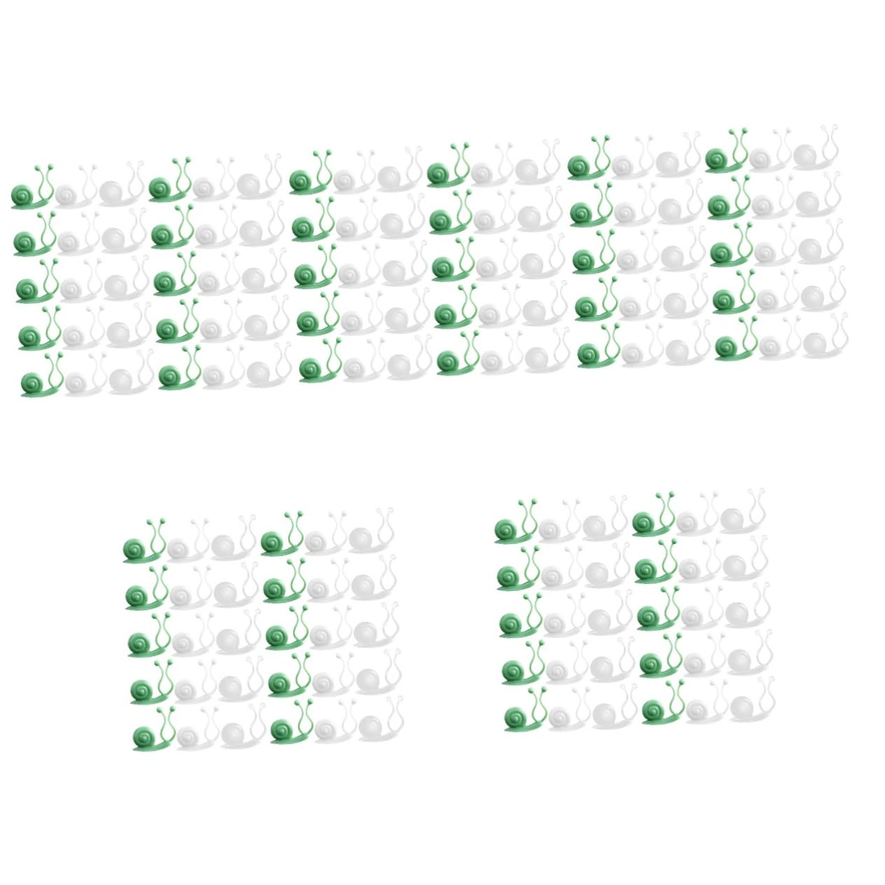 Abaodam 5 Sätze Pflanzenhalter Pflanzenclips Für Kletterpflanzen Vermehrung Zimmerpflanzen Gitterklammern Für Gartenpfähle Pflanzenbefestigungsclip Plastik 30 Stück * 5