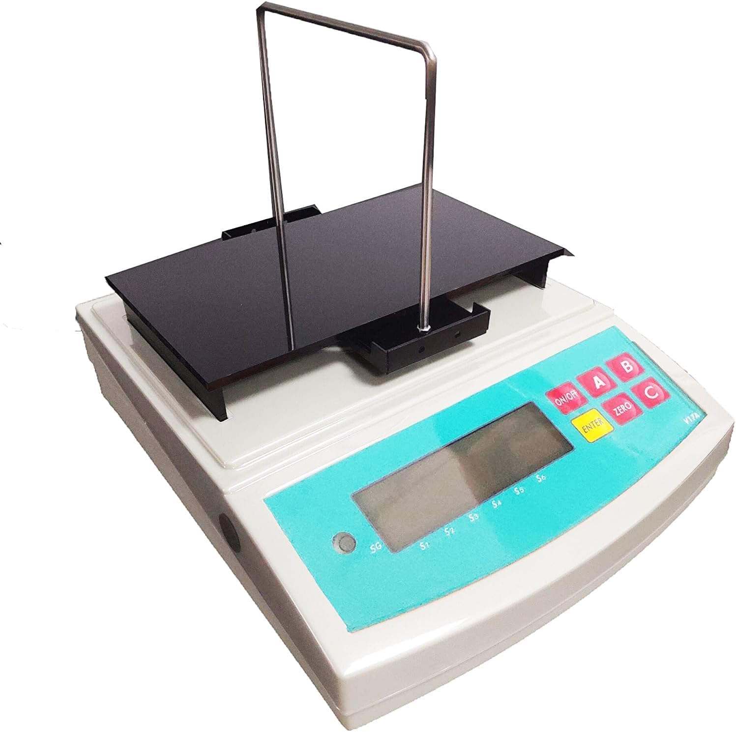 Liquid Densimeter Density Meter Liquids Densitometer Hydrometer For Viscous/Volatile/High Temperature/Suspension/Emulsion Liquid,Etc with Max. Weight 120g Min. Weight 0.001g RS232 Interface