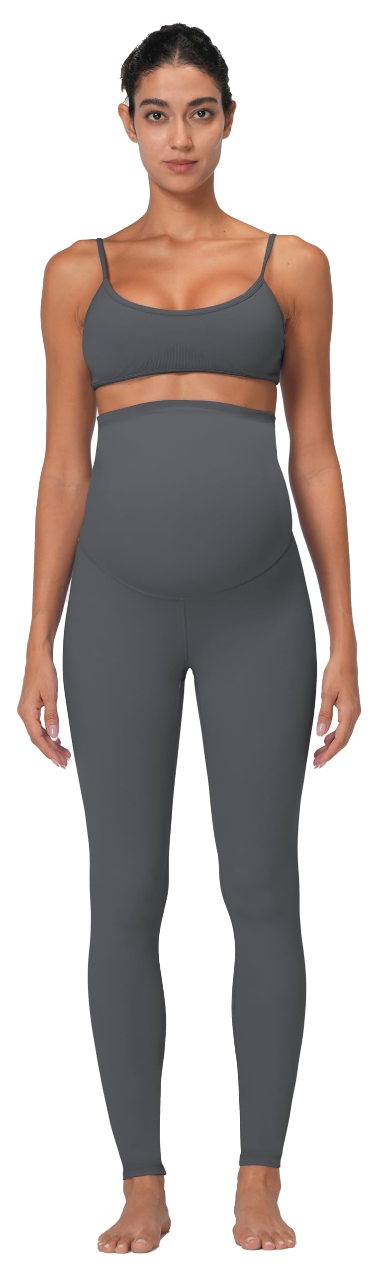 Sunzel Sunzfly - Leggings de maternidad para mujer sobre el vientre, suaves, pantalones de yoga para embarazo, para otoño e invierno, entrenamiento, descanso