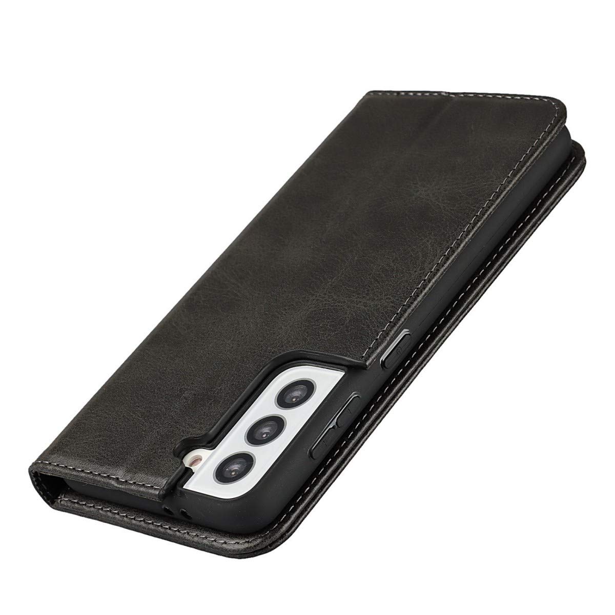 Étui Portefeuille En Cuir PU Avec Rabat Magnétique Et