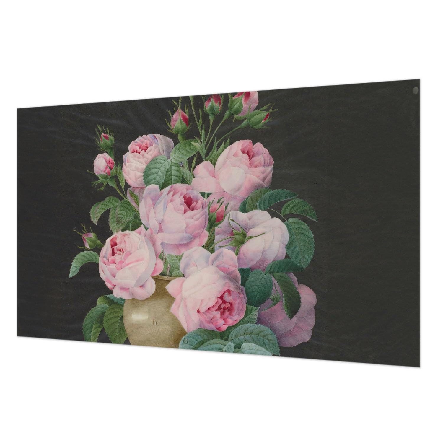 Papier peint intissé salon et chambre à coucher motif floral grand format lavable