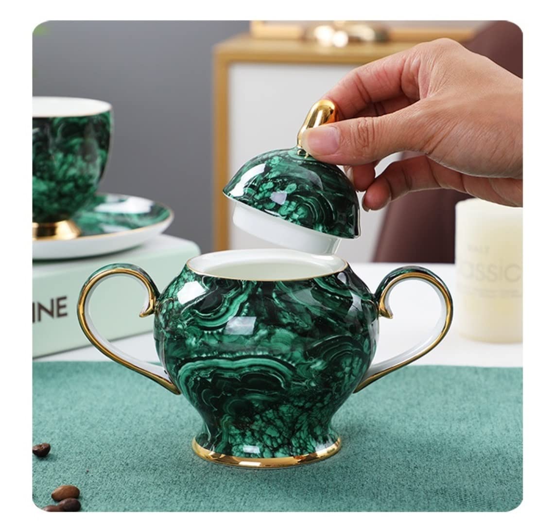Zestaw Do Herbaty 21 Sztuka Ceramika Zestaw Do Herbaty Dla 6 Osób Strona Główna Cukiernica Czajniki Mleka Europejska Porcelana Kostna Teaware I Kawy Akcesoria Kuchenne