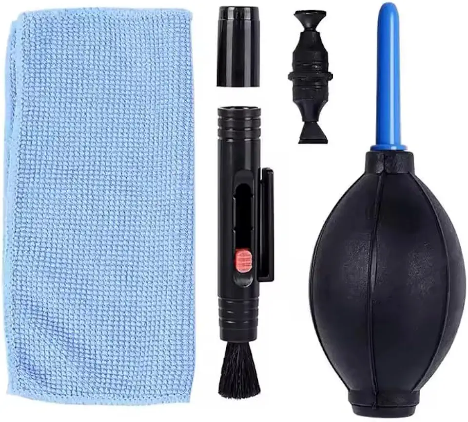 Kit de Limpeza 3 em 1 para Câmeras e Lentes